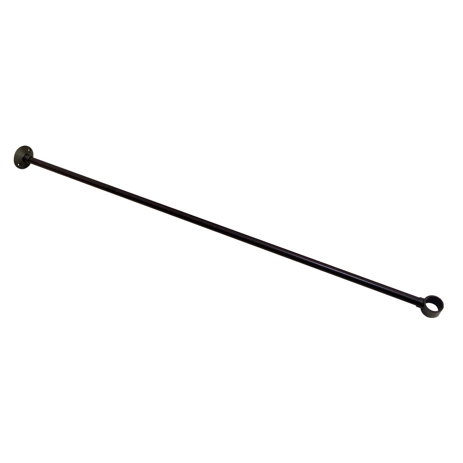 Soporte de techo para barra de ducha Naiture, barra de 5/8" de diámetro exterior con bucle de 1"