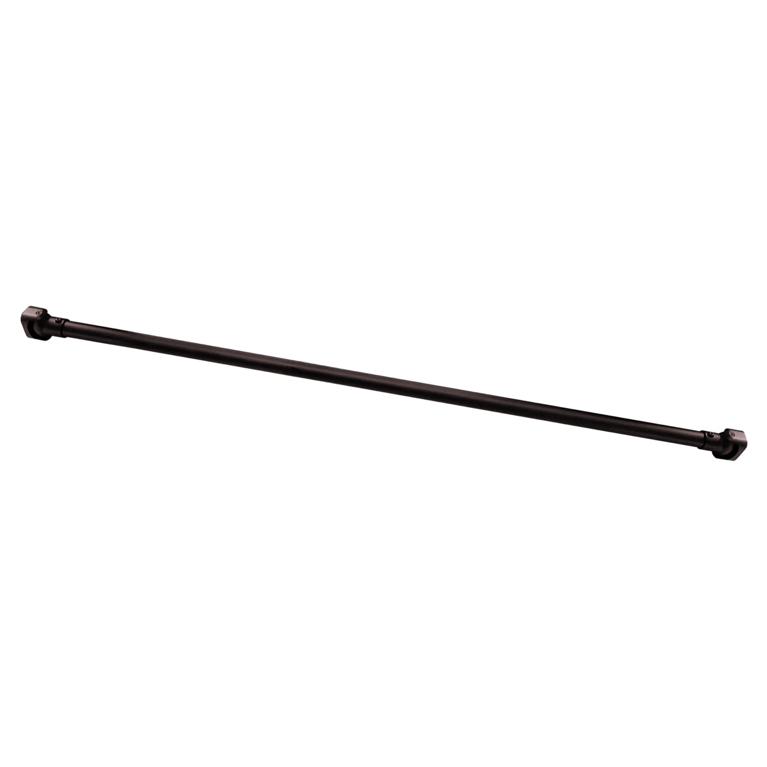 Naiture Aluminum Straight Shower Curtain Rod with Swivel Flange or Bracket