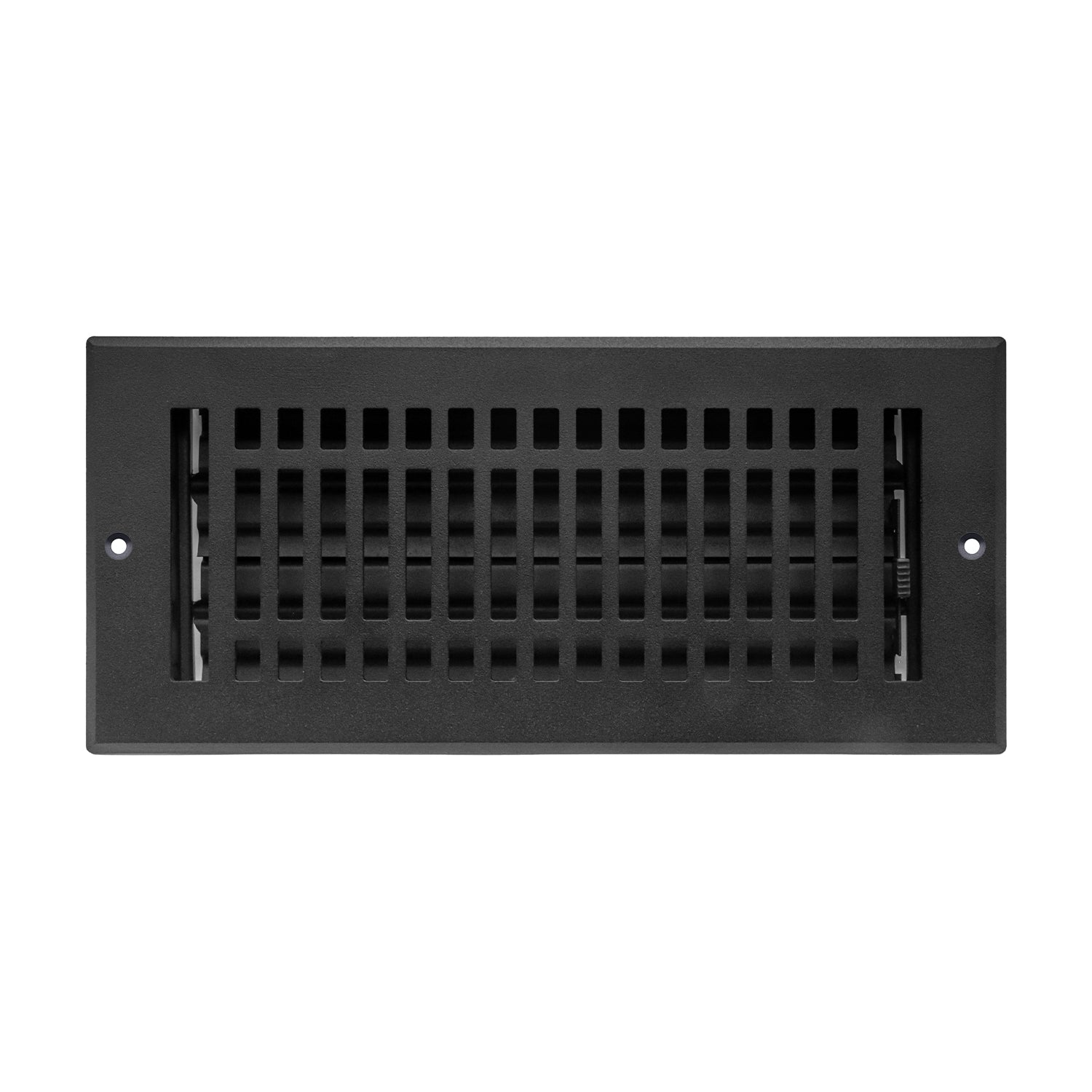 Naiture Louvered Wall Register, Contemporary Style Stainless Steel with Damper or Lever